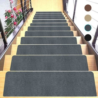 Stair Treads for Wooden Steps Indoor Stair Treads Rugs Anti Slip Carpet for S...
