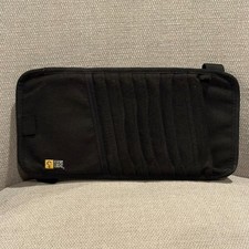 Vintage Black Case Logic Car Sun Visor 10 Cd Holder Physical Media