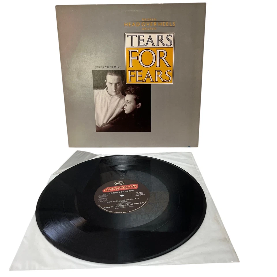 TEARS FOR FEARS: BROKEN/HEAD OVER HEELS/BROKEN(PREACHER MIX) UK Import - Image 4 of 4