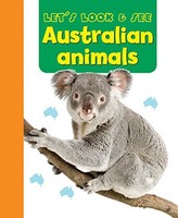 Armadillo - Let's Look See Australian Animals - Board Book - G245Z