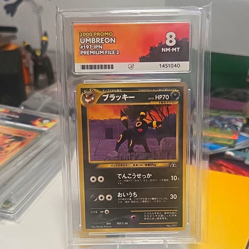 Pokémon TCG - Umbreon 197 - Neo Premium File 2 - Ace 8