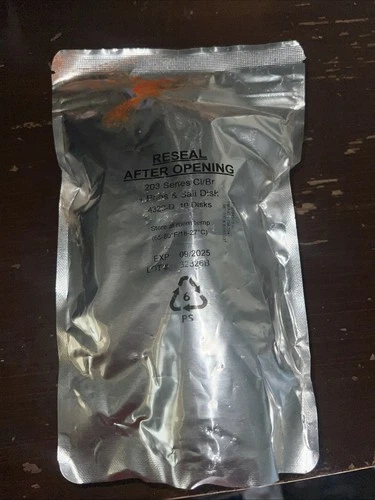 LaMotte 4329-D 203 Series CI/Br Phos & Salt Disk 10 Disks/1 Pack Exp 12/2025