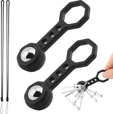 2 Pcs Magnetic Stud Finder, Stud Finder Wall Scanner with 27 Pounds of Pull Magn