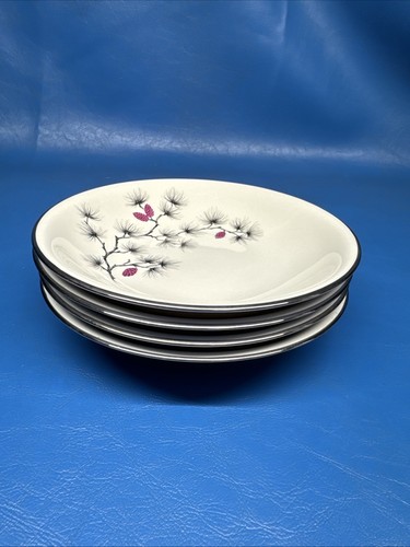 ARCADIAN FINE CHINA SOUTHERN PINE BERRY/DESSERT BOWLS 7 1/8”DIAMETER SET OF 4 - Picture 4 of 18