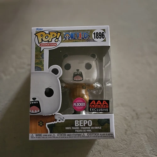 One Piece Bepo Bear Flocked Funko Pop! Vinyl Figure #1896 AAA Anime 