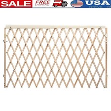 Walk-Thru Room Divider Baby Gate Extra Wide Safety Adjustable Children Pets