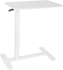 Small Standing Desk, Adjustable Height Sit Stand Desk for Laptop, Compact Standi