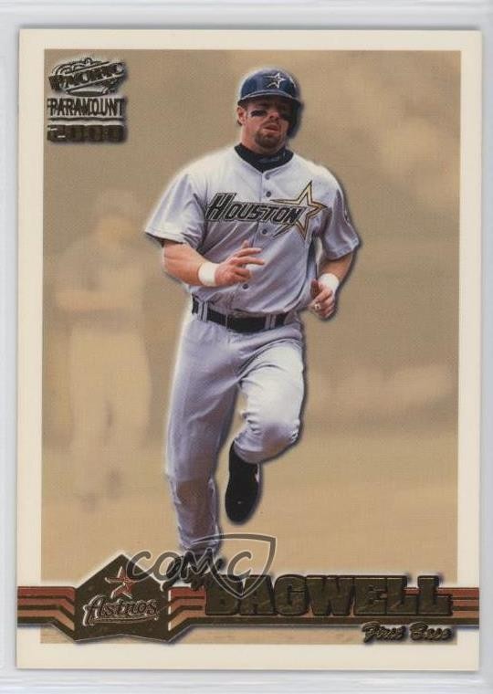 2000 Pacific Paramount Gold Jeff Bagwell #99 HOF gb9