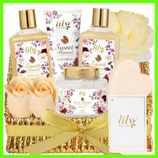 Gifts for Women, Mothers Day Gift Basket for Mom - 9 Pcs Bath and Body Gift B...