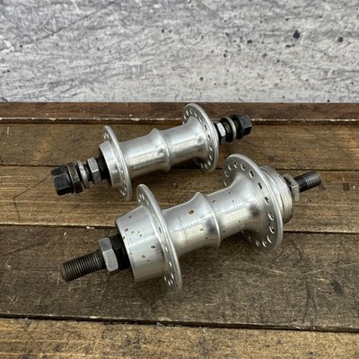 Nutted 36H Set Hub Mohawk BMX GT Vintage GTツールドハブ BMX 【新品】1980年代 Silver 90s Alloy パーツ
