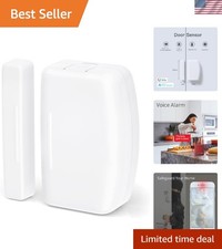 Zigbee Home Automation Contact Sensor - Long Lasting Battery & Easy Installation