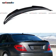 Carbon Fiber Style Duckbill Trunk Spoiler For Mercedes Benz W204 C250 C300 AMG