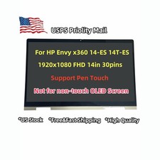14'' LED Lcd Touch Screen Display Assembly For HP Envy x360 2-in-1 14-es0013dx