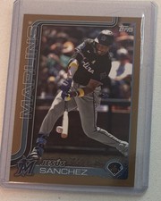 Jesus Sanchez - 2025 Topps Series 1 Gold /2025 #157 Miami Marlins