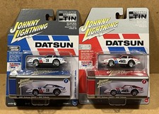 Johnny Lightning 1981 Datsun 280ZX BRE Tribute 2 Car Set Collector Tins  1/64