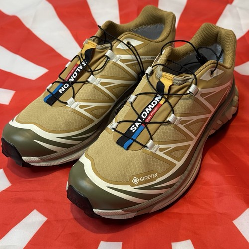 Size 9 - Salomon XT-6 GORE-TEX Antelope Portabella