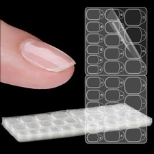 Laza 300Pcs Clear Nail Adhesive Tabs 15 Sizes Waterproof Fake Nail Glue Sticker 0.05 per gallon