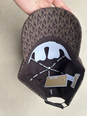 Michael Kors Monogram MK Logo Baseball Cap Hat Brown  display picture 2