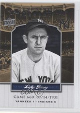 2008 Upper Deck Yankee Stadium Legacy Lefty Gomez #YSL660 HOF 0a1