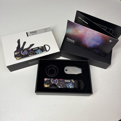 RIDGE Keycase *** NASA Edition *** NEW in Box Keychain Organizer