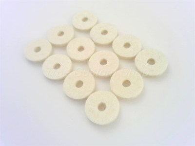 #ad True Custom Shop® Strap Button Mounting Felt Washers for Fender Guitars $6.97