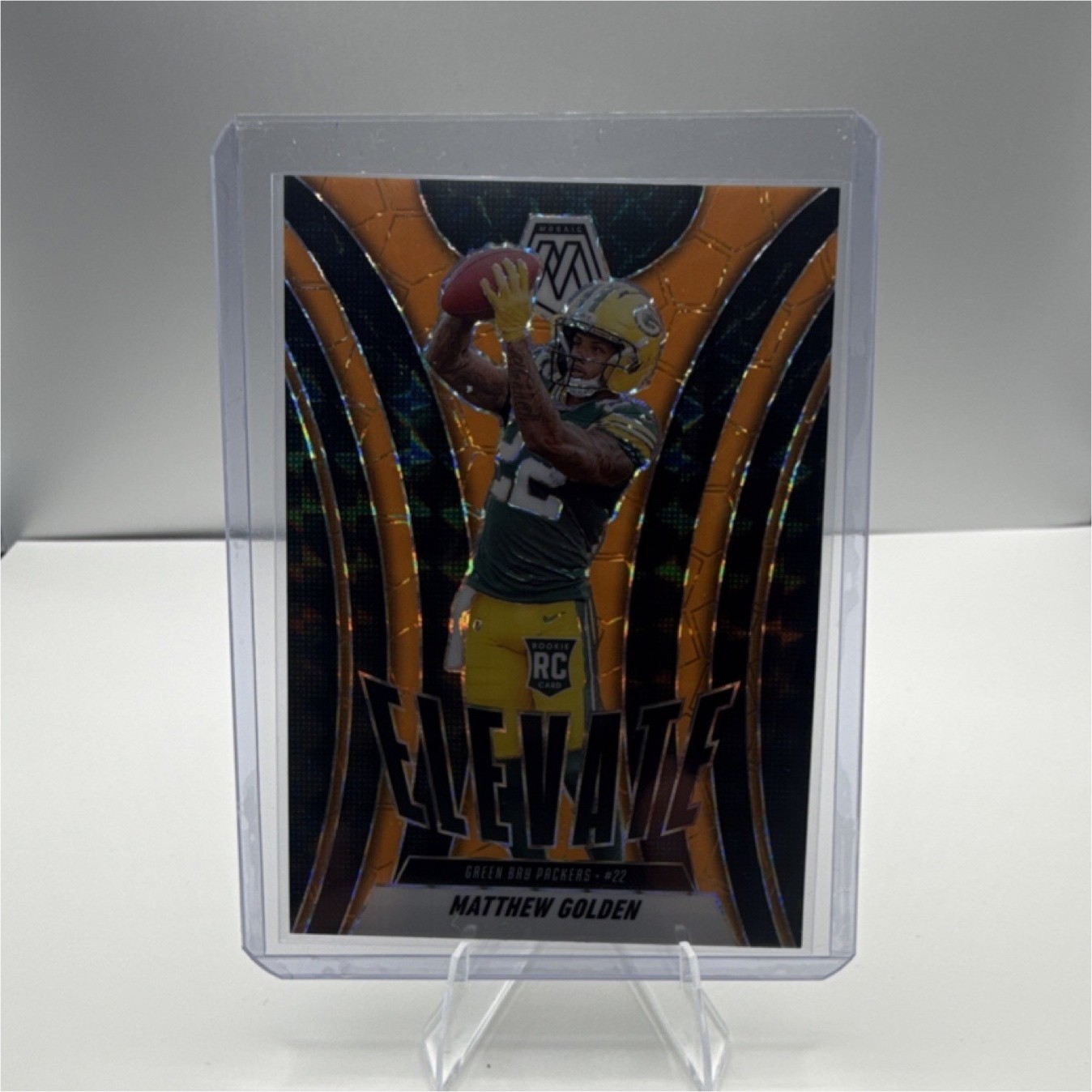 2025 Panini Mosaic Elevate Rookie Matthew Golden #3 Packers Football Card