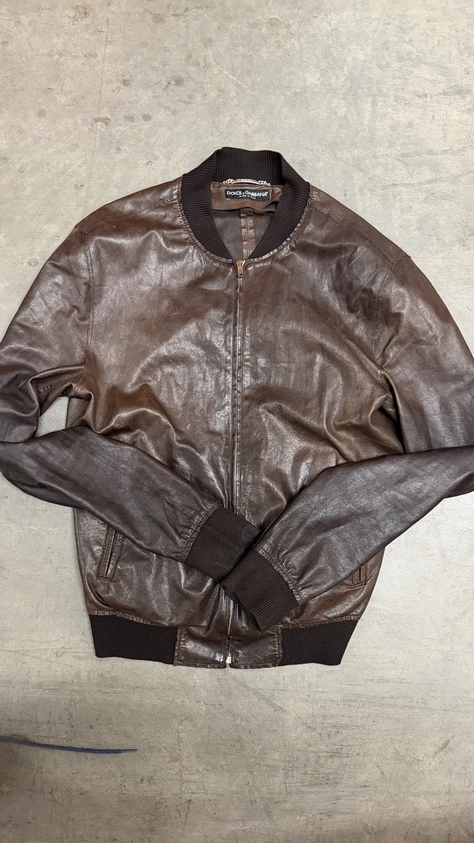 Dolce&Gabbana Leather Jacket products for sale | eBay