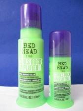 TIGI BED HEAD Curls Rock Amplifier Cream 3.82 OZ broken 1.45 OZ Lot of 2