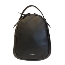 Gianni Conti Zaino Donna in Pelle Nero con Manico