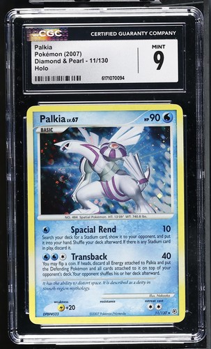 Palkia graded CGC 9 for sale on eBay
