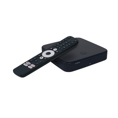 STRONG SRT 427 4K Google TV Streaming Box (incl. Sat ) Smart Box, Schwarz