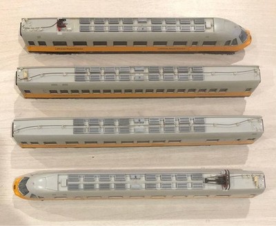 Lufthansa Airport Express Ho Scale 4-car Train Set Model Railway