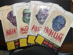 4 Unopened Mani-Yack Movie Monster Iron On - 2 Per Pack