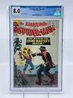 Amazing Spider-Man #26 CGC 8.0 Off-White to White Pages 1st Crime Master 1965
