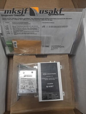 New NEW CRESTRON HD-EXT4-C-B Receiver US Free tax