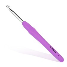 Crochet Hook, 5.0 mm Ergonomic Crochet Hook, Crochet Needles for Arthritic Ha...