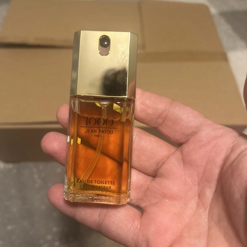 Jean Patou 1000 EDT 0.8oz Spray for Women, VINTAGE, 100% AUTHENTIC, NOT SEALED - Image 2 of 3