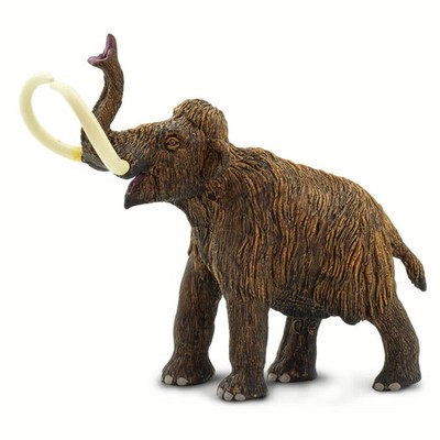 Woolly Mammoth Figurine Detailed 5.5'' Prehistoric Educational Toy Kids Ages 3+
