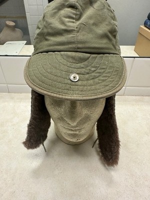 1950's U.S. Army Field Cap Alpaca Pile Size 6 3/4