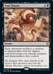 Soul Shatter #127 (Foil) Zendikar Rising MTG
