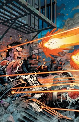 The Punisher #1 Tyler Kirkham Variant Cover (B) Marvel Red Band LTD 1000