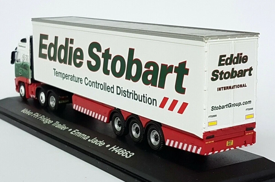Atlas 1/76 - Volvo FH Fridge Trailer Emma Jade H4663 Eddie Stobart Truck - Image 3 of 3