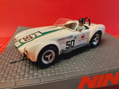 NINCO 50585 COBRA #50 COMSTOCK RACING KEN MILES 1964 1/32 SCALEXTRIC.