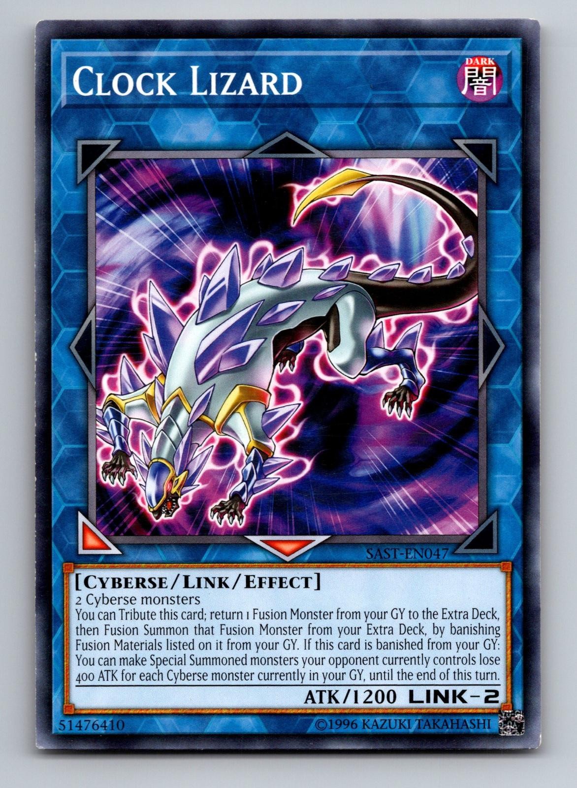 Clock Lizard SAST-EN047 Common Savage Strike Yu-Gi-Oh Unlimited
