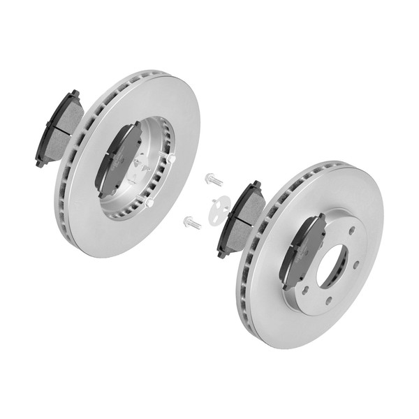 F.Becker Bremsscheiben Ø280MM + BremsbelÄGe Vorne FÜR Nissan Almera Tino-image