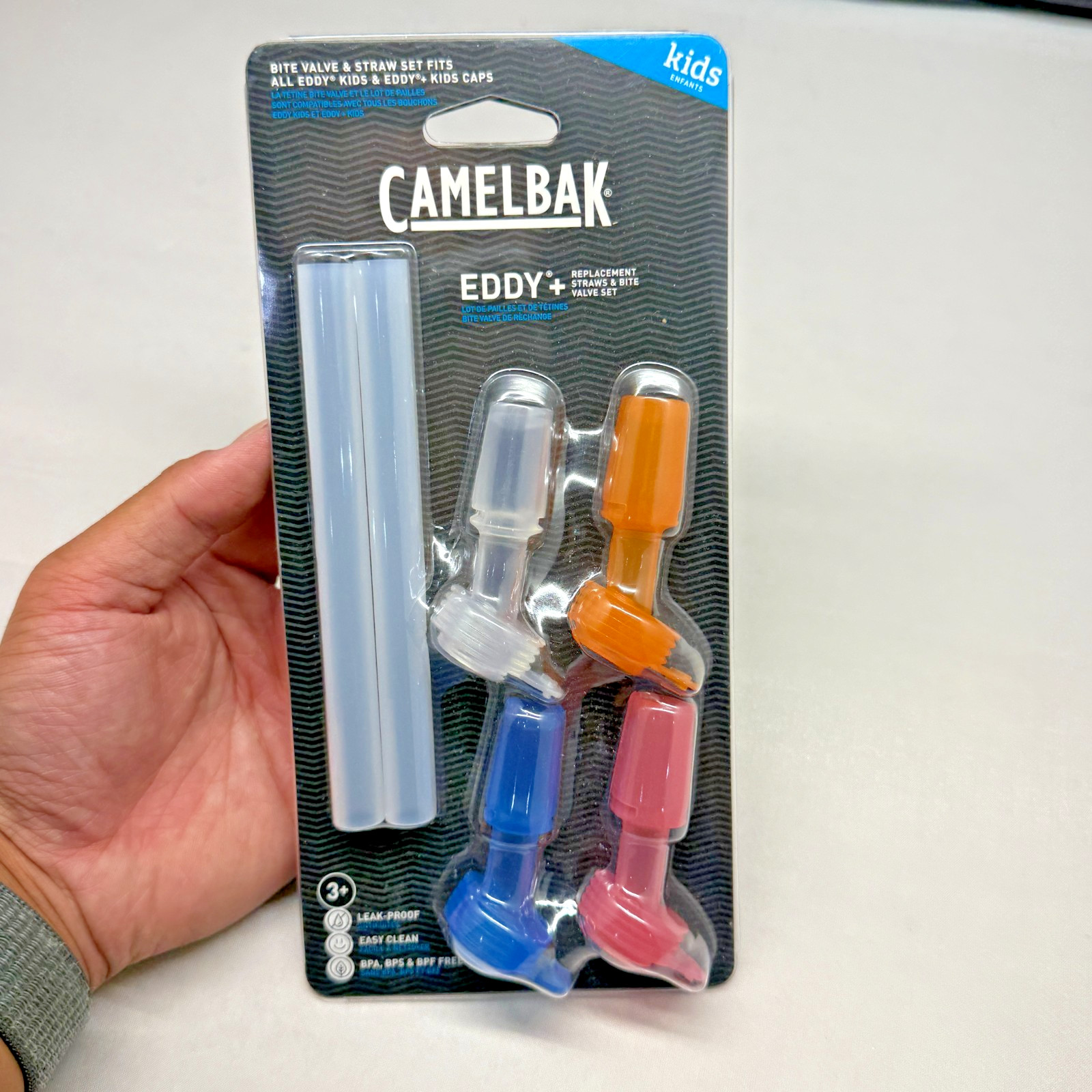 CamelBak Eddy + Replacement Straws & Bite Valve Set Fits Kid