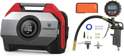 #ad Vortex S6SE Cordless Tire Inflator amp; T500 Digital Tire Pressure Gauge with Infla $215.11