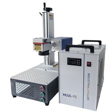 Machine de marquage laser UV US 2EN1-20W 355nm 2DFlat et cristal 3D sculpture interne