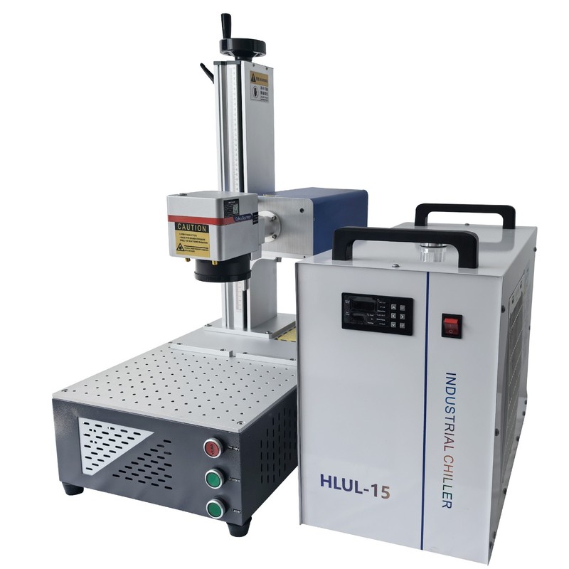 US 2IN1-20W 355nm UV Laser Marking Machine 2DFlat & 3D Crystal Internal Carving