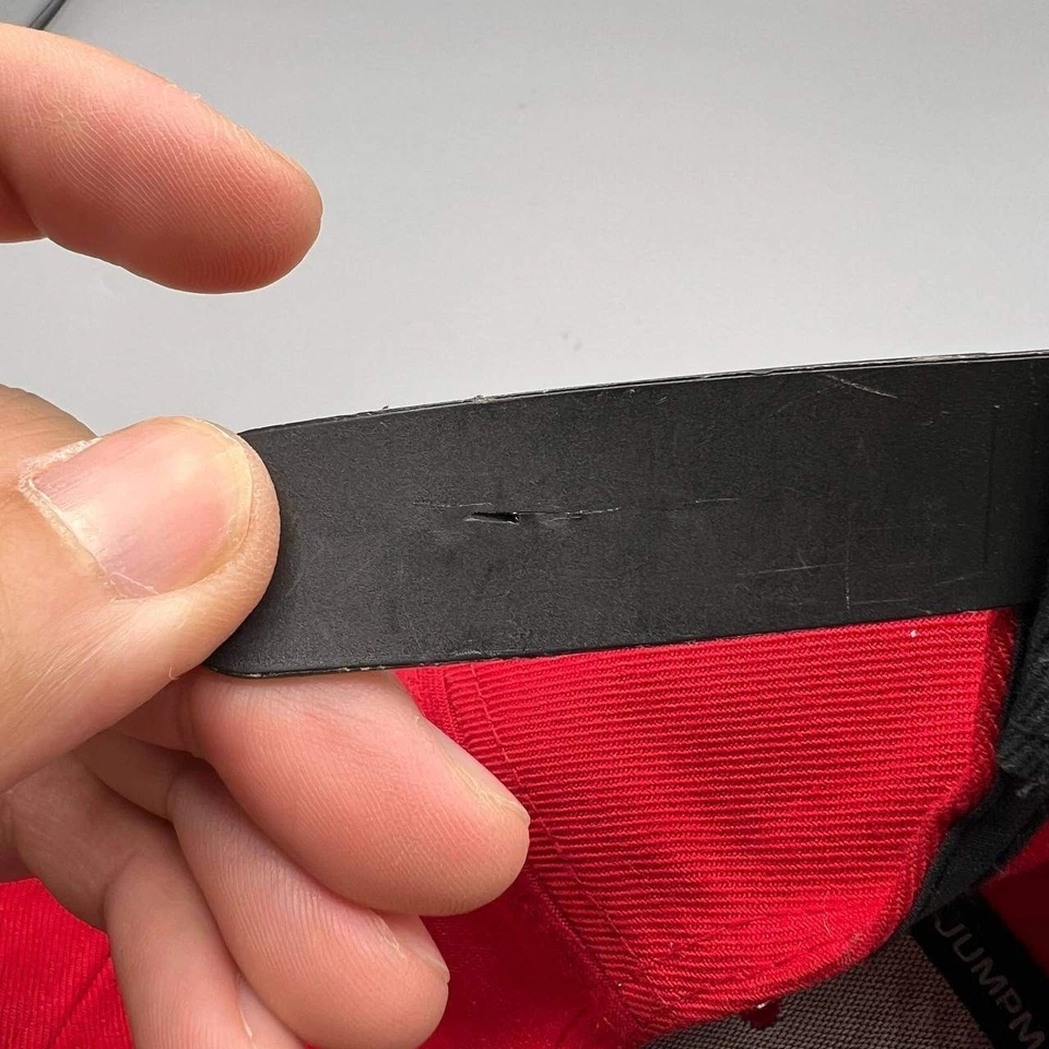 Gorra Air Jordan Hombre Rojo Gripe Juego Bordada Jumpman Snap Back Cap Foto 3 de 4